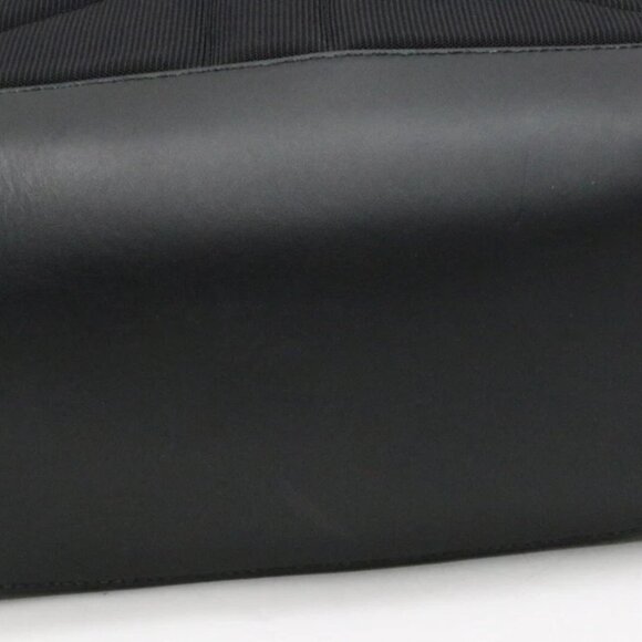 BURBERRY Rocco Charcoal Checkered E-Canvas Backpack - Picture 14 of 16